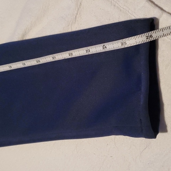 Adidas Textured Anorak Blue 2-Toned Cinched Sz. L Hoodie - Picture 3 of 16